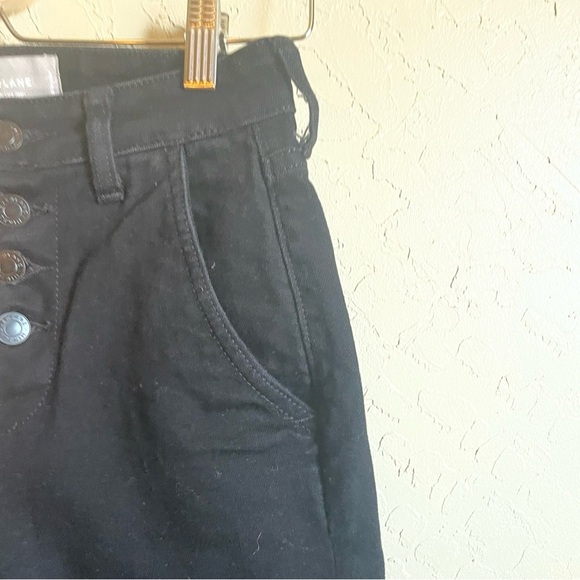 Everlane Black‎ Button Fly Wide Leg Jeans - Picture 6 of 8